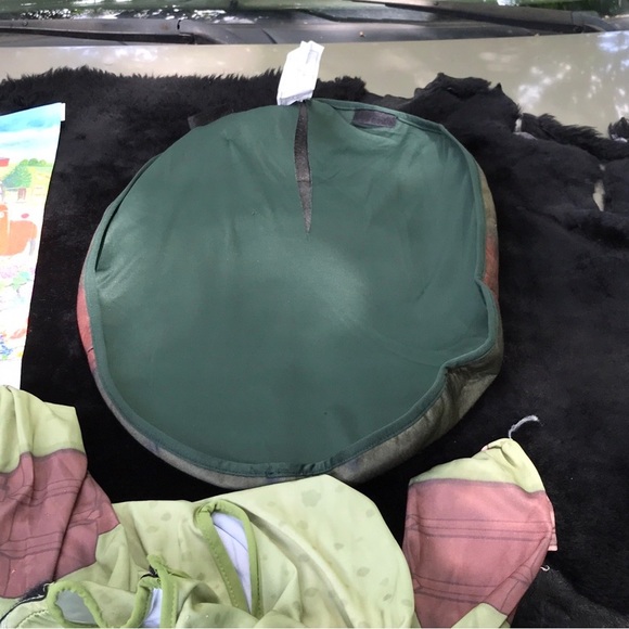 Teenage Mutant Ninja Turtle Donatello 2 pc Halloween Costume & Plastic Mask M - Picture 3 of 16